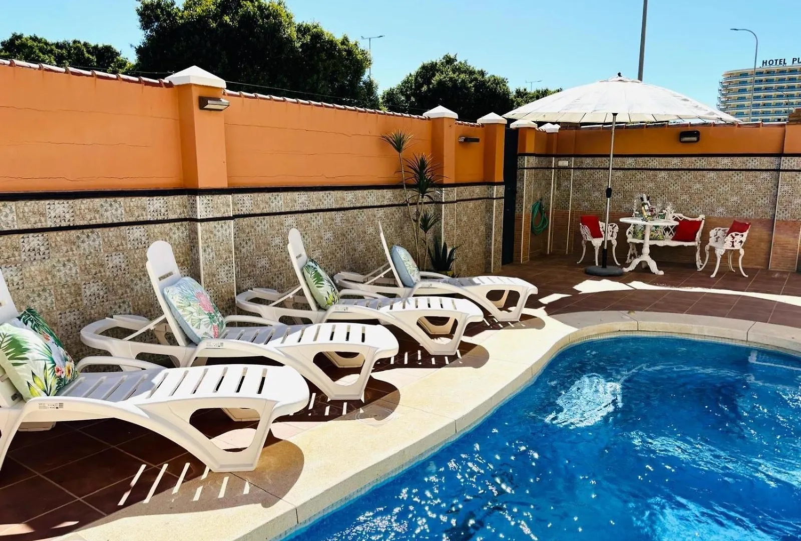 别墅 Chalet Con Piscina Privada En Primera Linea De Playa 托雷莫利诺斯